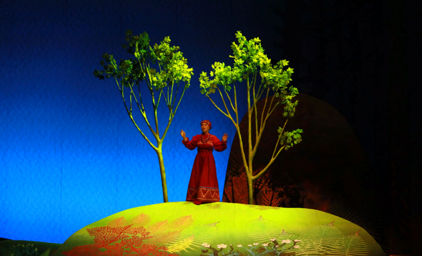 СКАЗКА О БАБЕ-ЯГЕ И ВАСИЛИСЕ-РАБОТНИЦЕ (Два Клена)