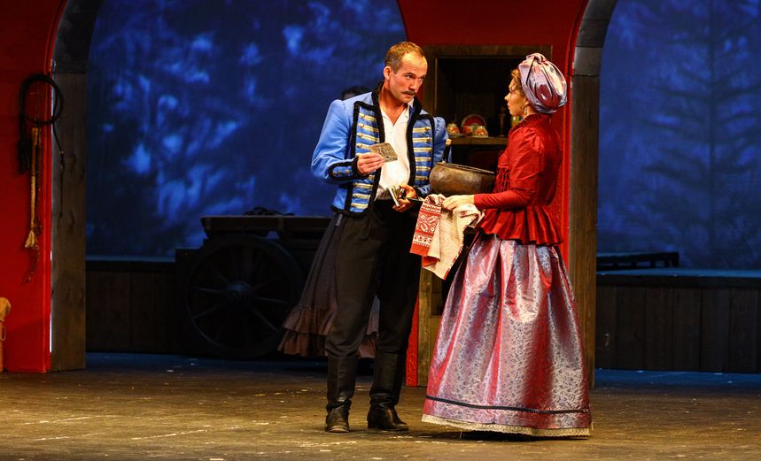 На бойком месте