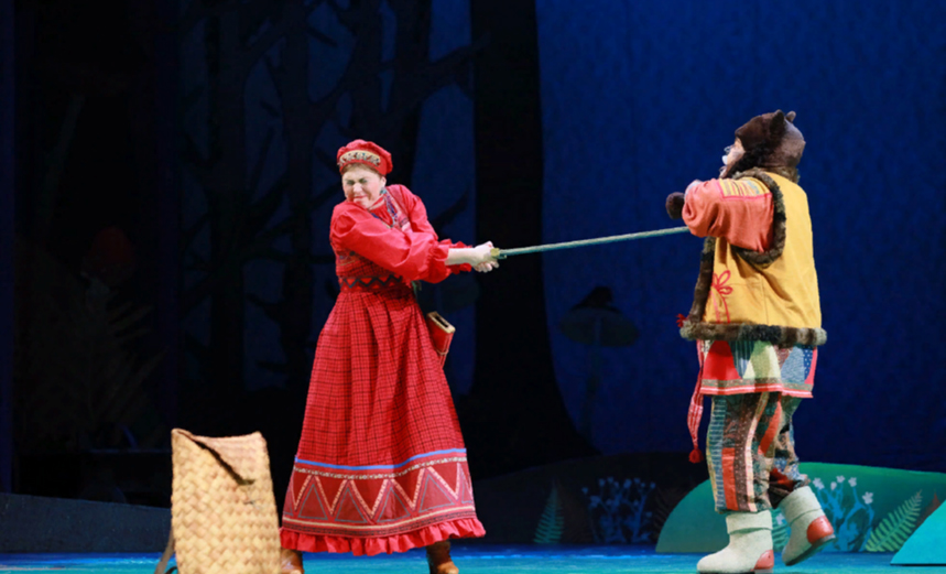 СКАЗКА О БАБЕ-ЯГЕ И ВАСИЛИСЕ-РАБОТНИЦЕ (Два Клена)