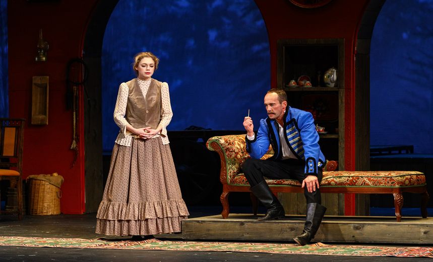 На бойком месте