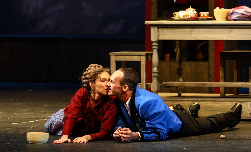 На бойком месте