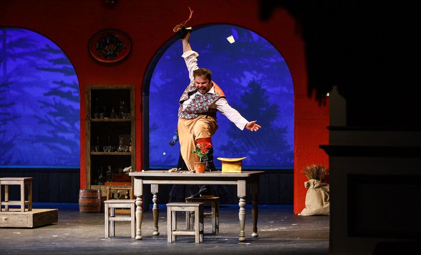 На бойком месте