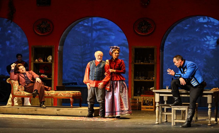 На бойком месте