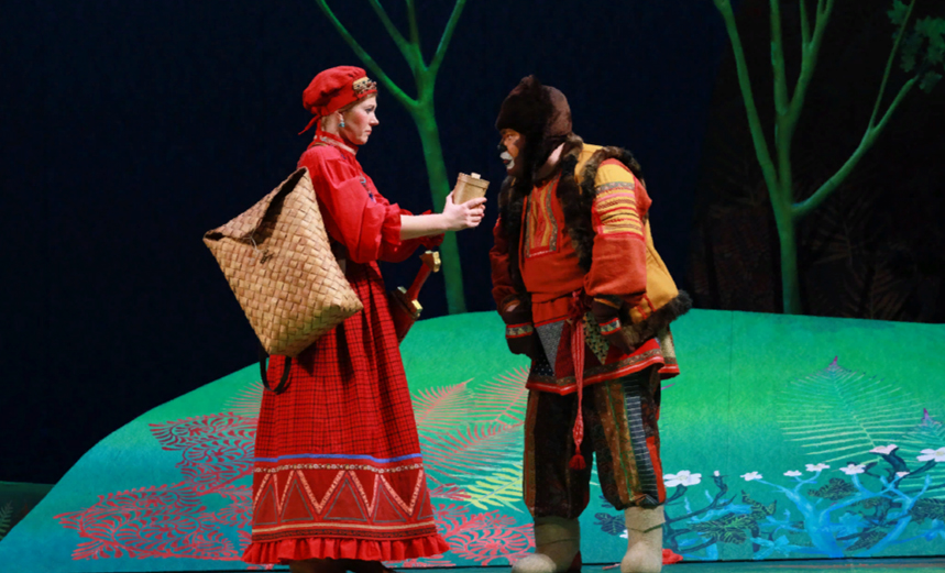 СКАЗКА О БАБЕ-ЯГЕ И ВАСИЛИСЕ-РАБОТНИЦЕ (Два Клена)