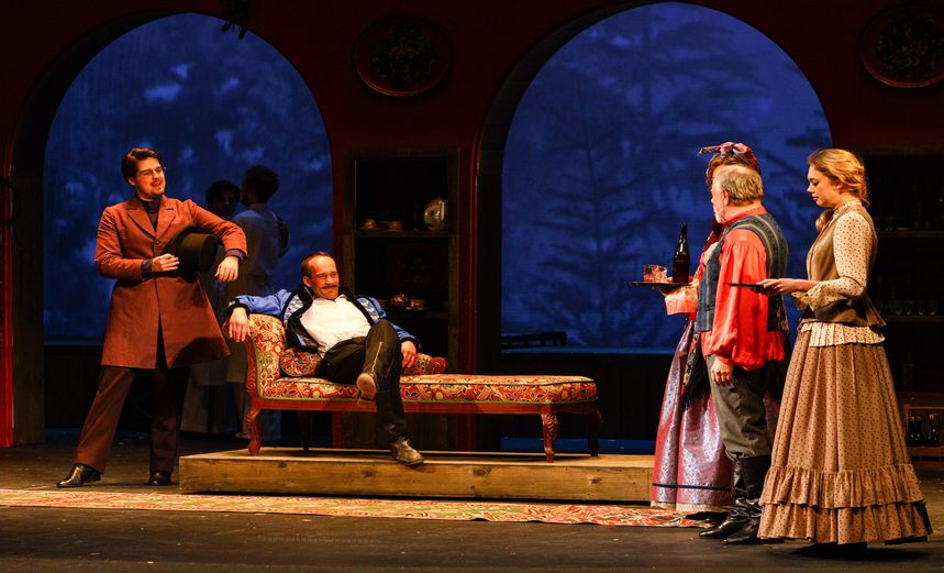 На бойком месте