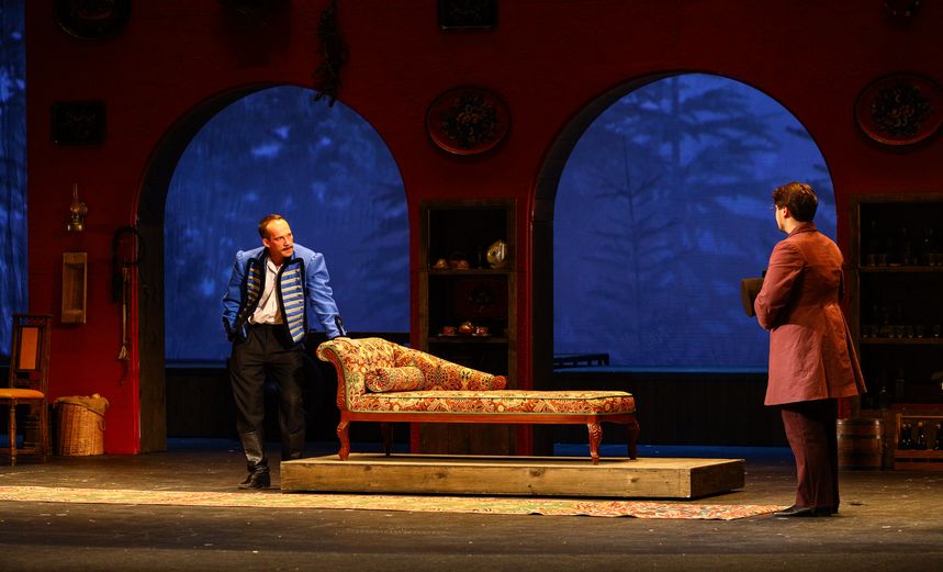 На бойком месте