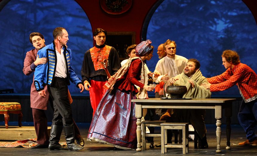 На бойком месте