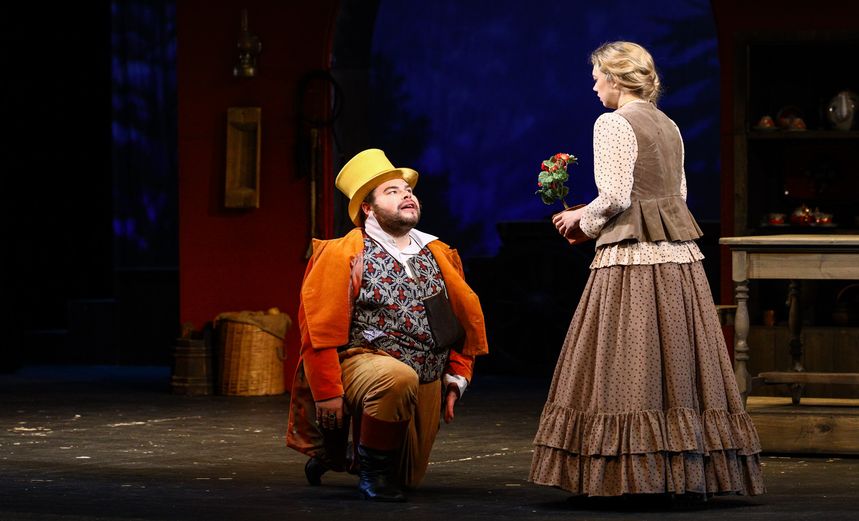 На бойком месте