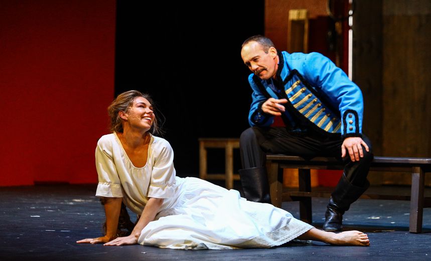 На бойком месте