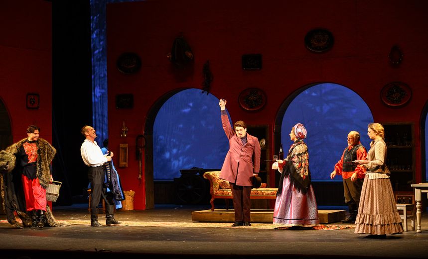 На бойком месте