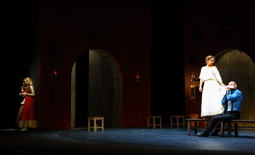 На бойком месте